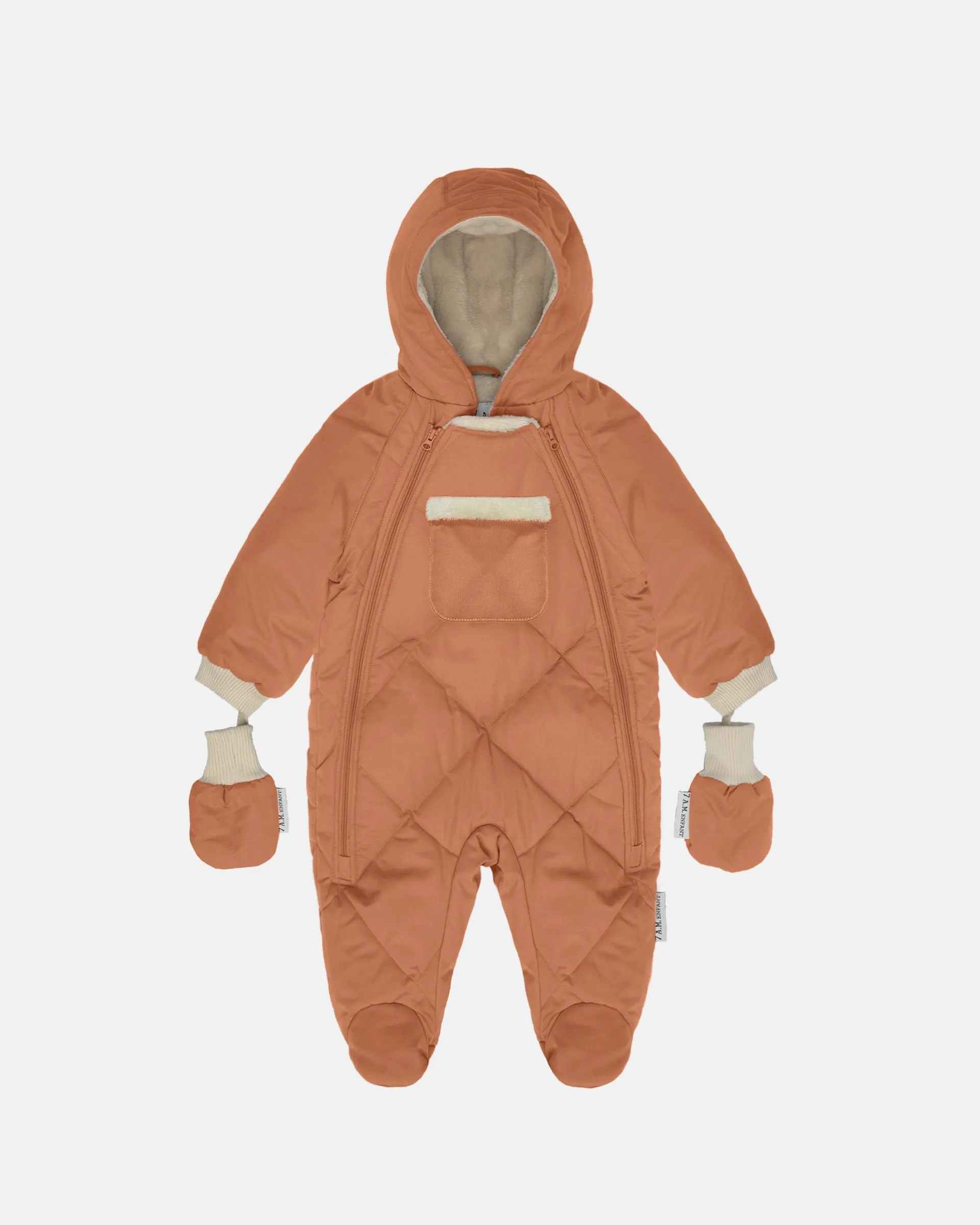 7AM Enfant Snow Jumpsuit - Benji Plush