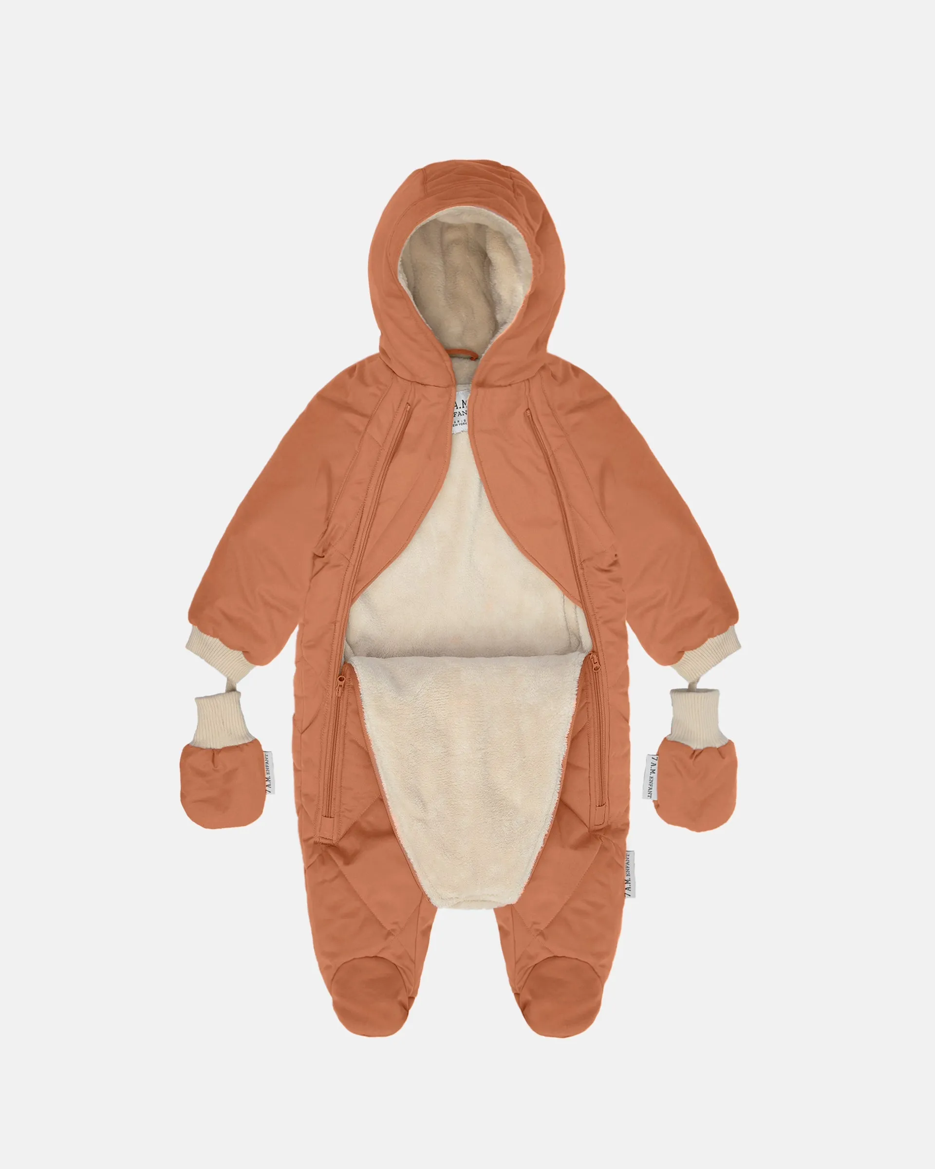 7AM Enfant Snow Jumpsuit - Benji Plush