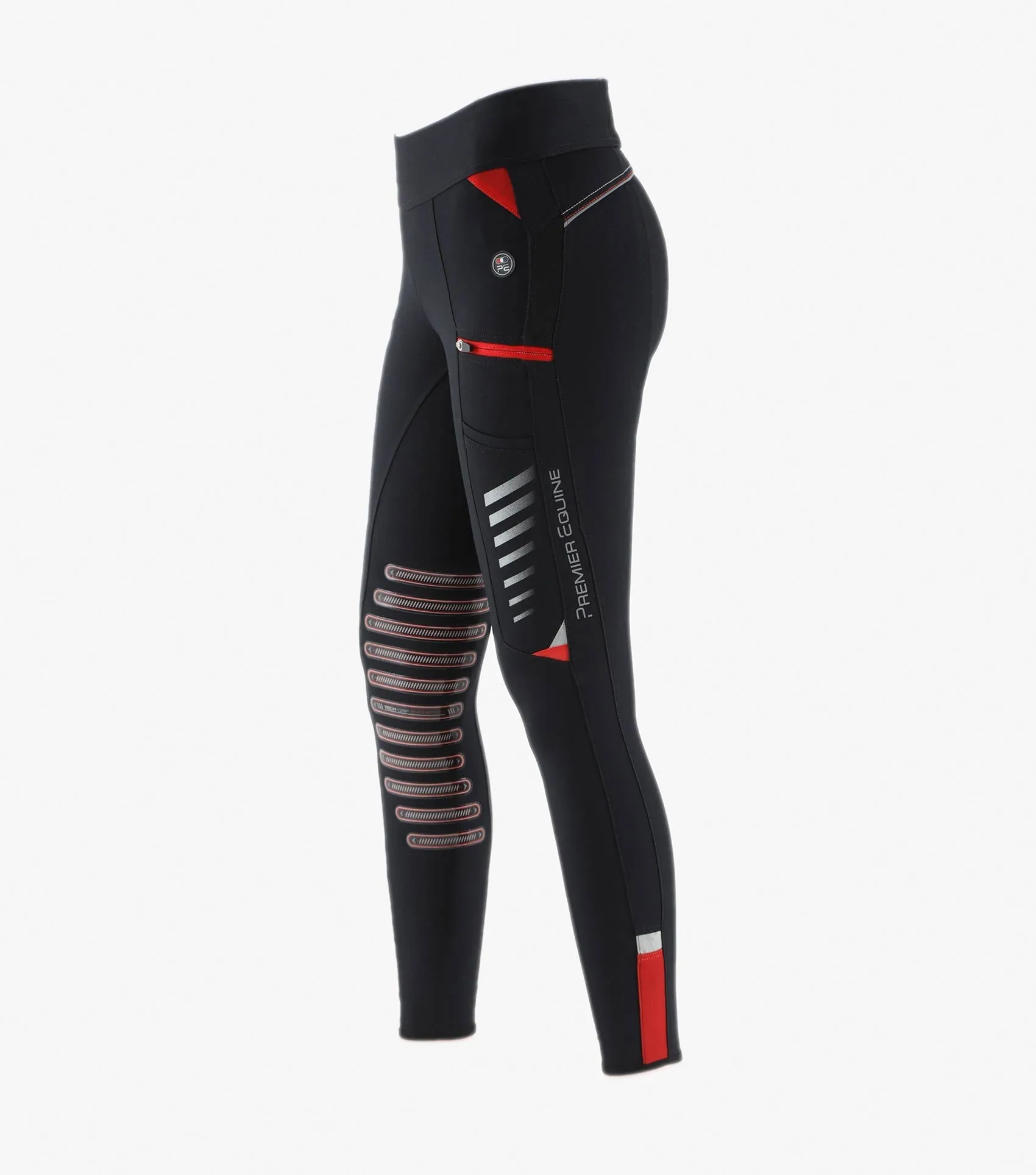 Adora Girls Gel Knee Pull On Riding Tights