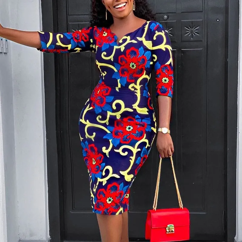 Africa Print Two Piece Set