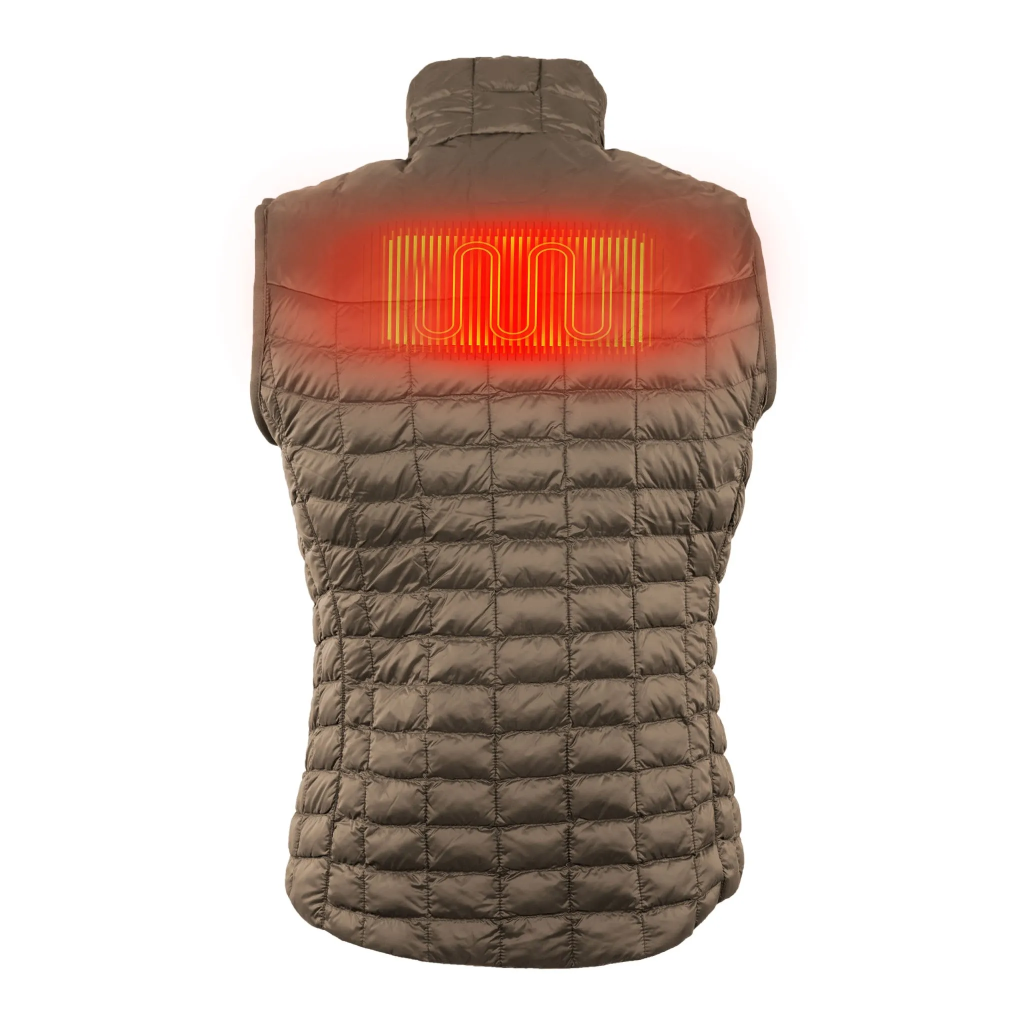 CLMWWV04-XL-Morel FieldSheer Heated Vest - Back Country