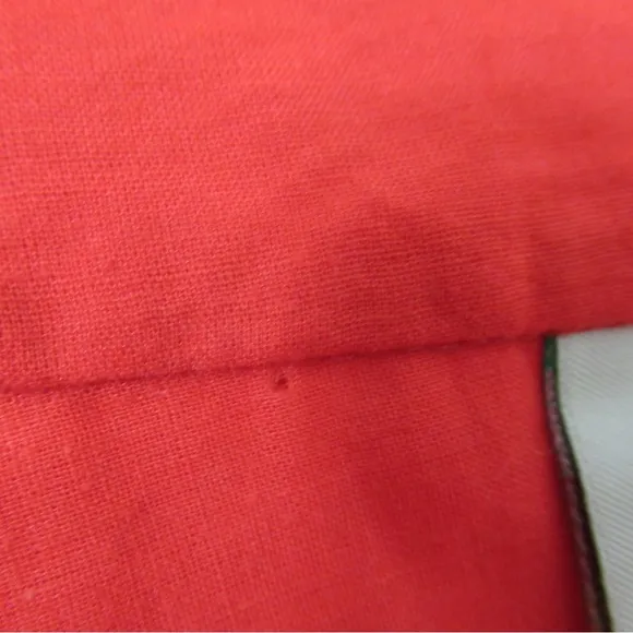 Farm Rio Red 3D Pineapple Mini Skirt Size Medium