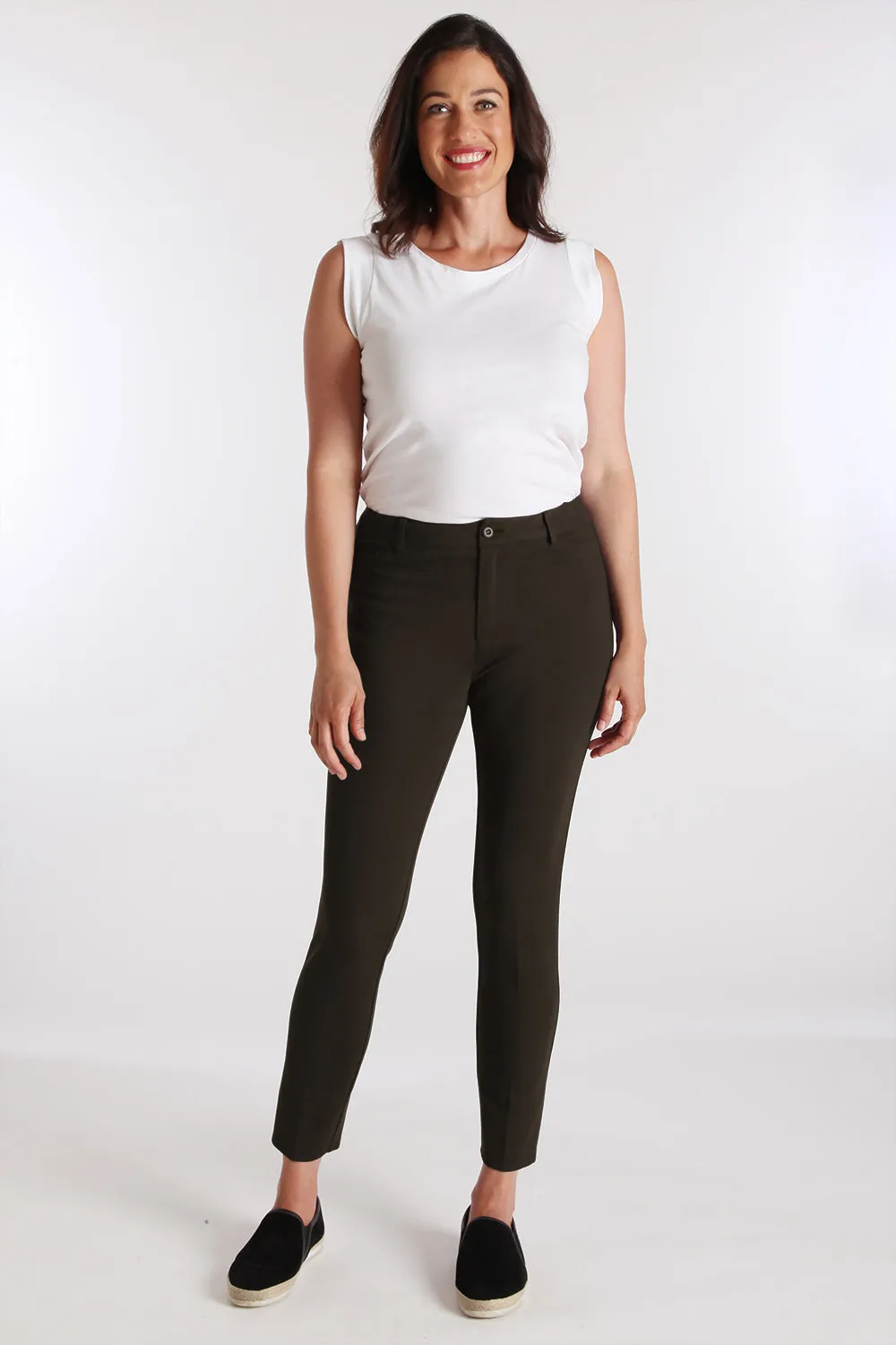 Harley Ankle Slim Jean - Paramount Knit: FINAL SALE