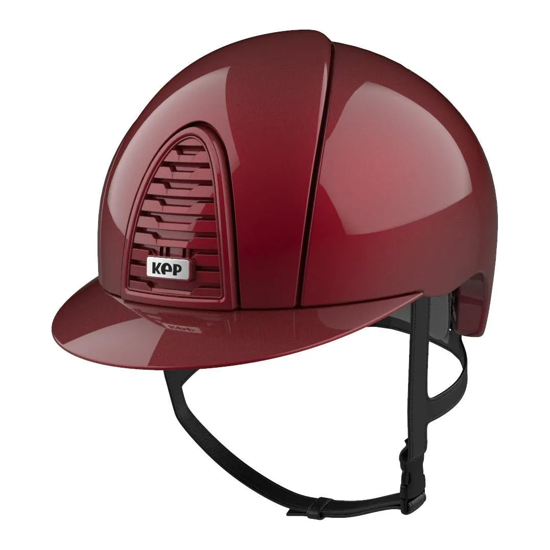 Kep Cromo 2.0 Jockey - Riding Hat - Metal Bordeaux