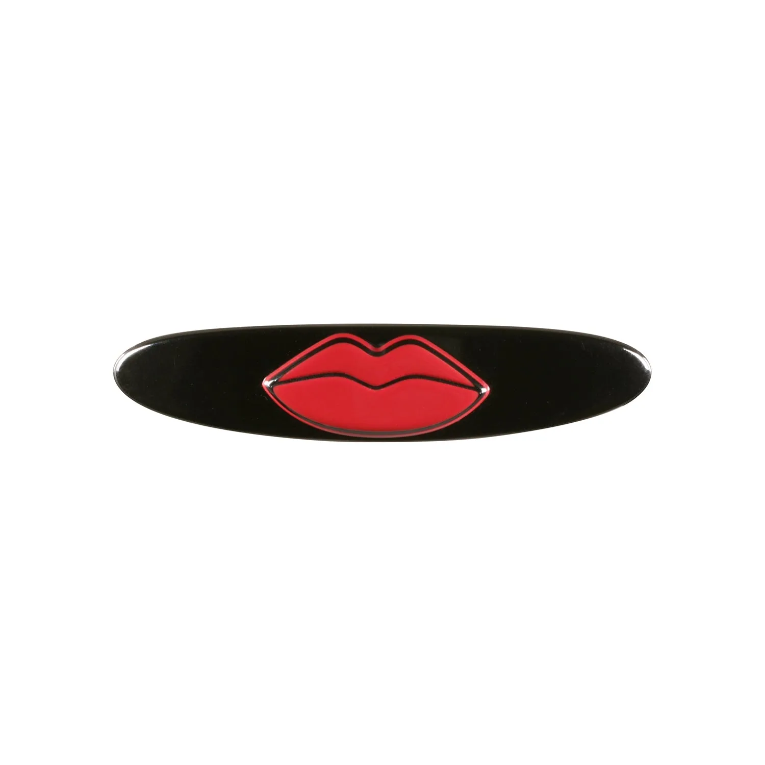 Lip Oval Small Hair Clip