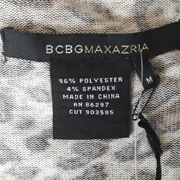 NWT, BCBGMaxAzria Classic Asymmetrical Cardigan
