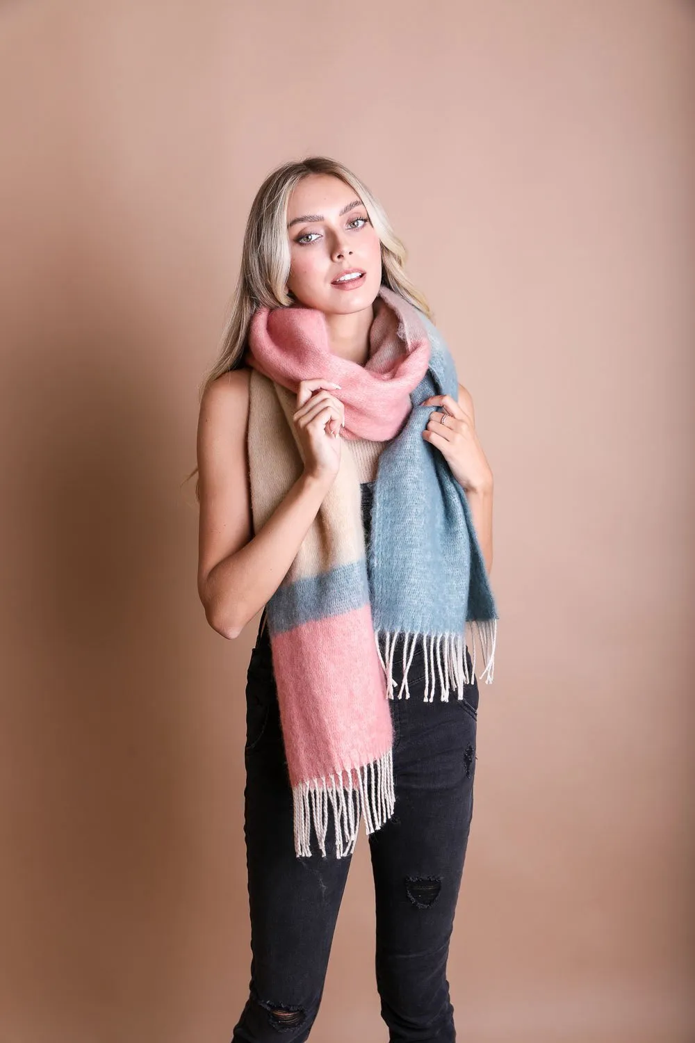 Soft Mohair Scarf (5 colors)