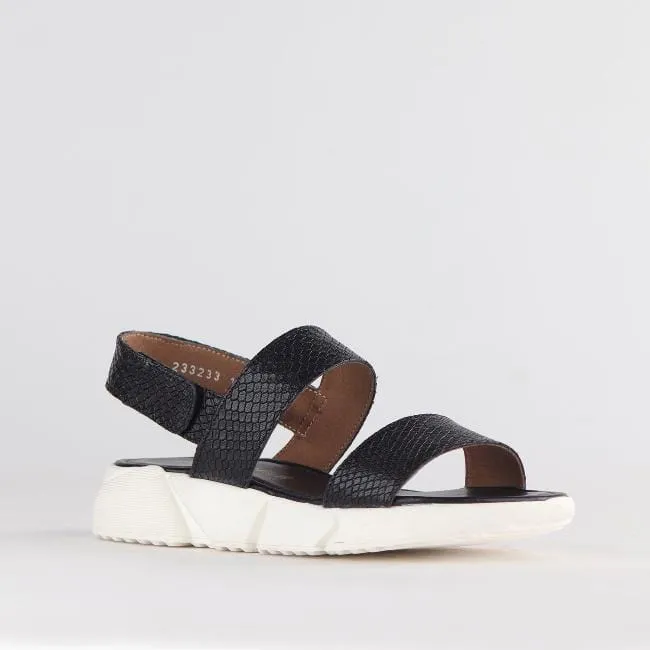 Sporty Adjustable Sandal Black - 12693