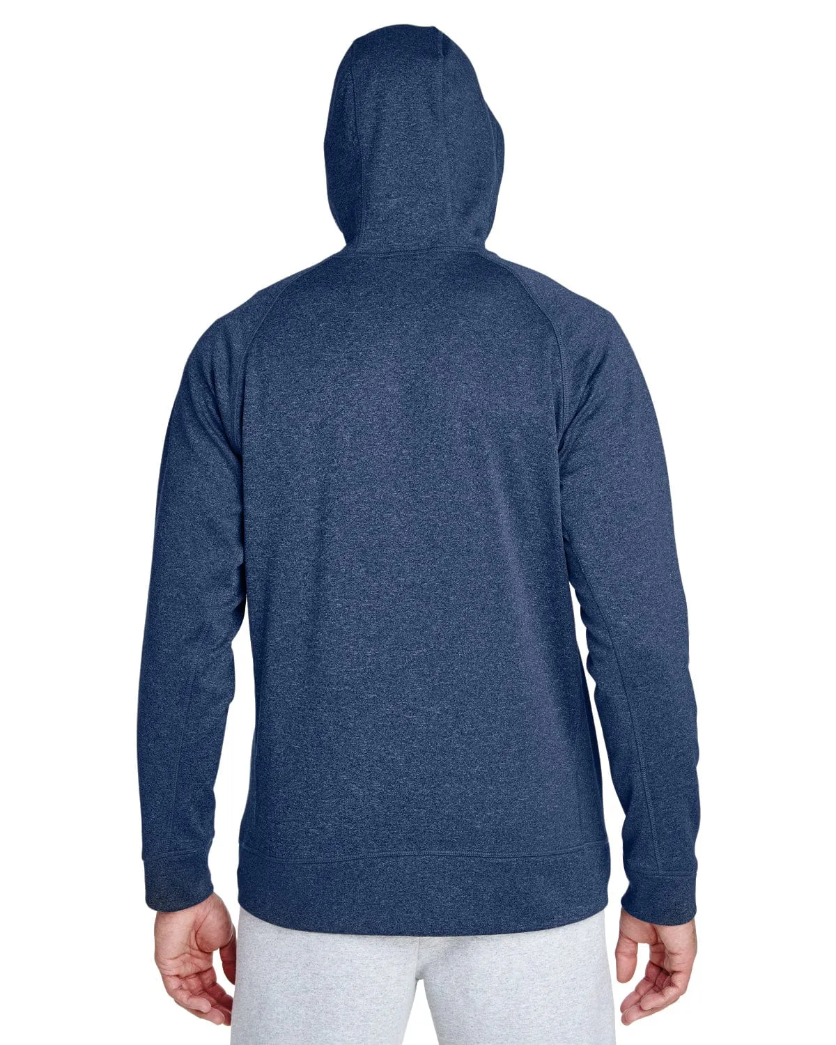 Team 365 Mens Excel Melange Performance Fleece Jacket
