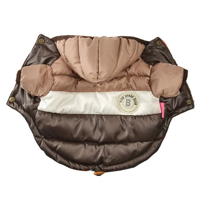 Winter Waterproof Pet Hoodie Coat