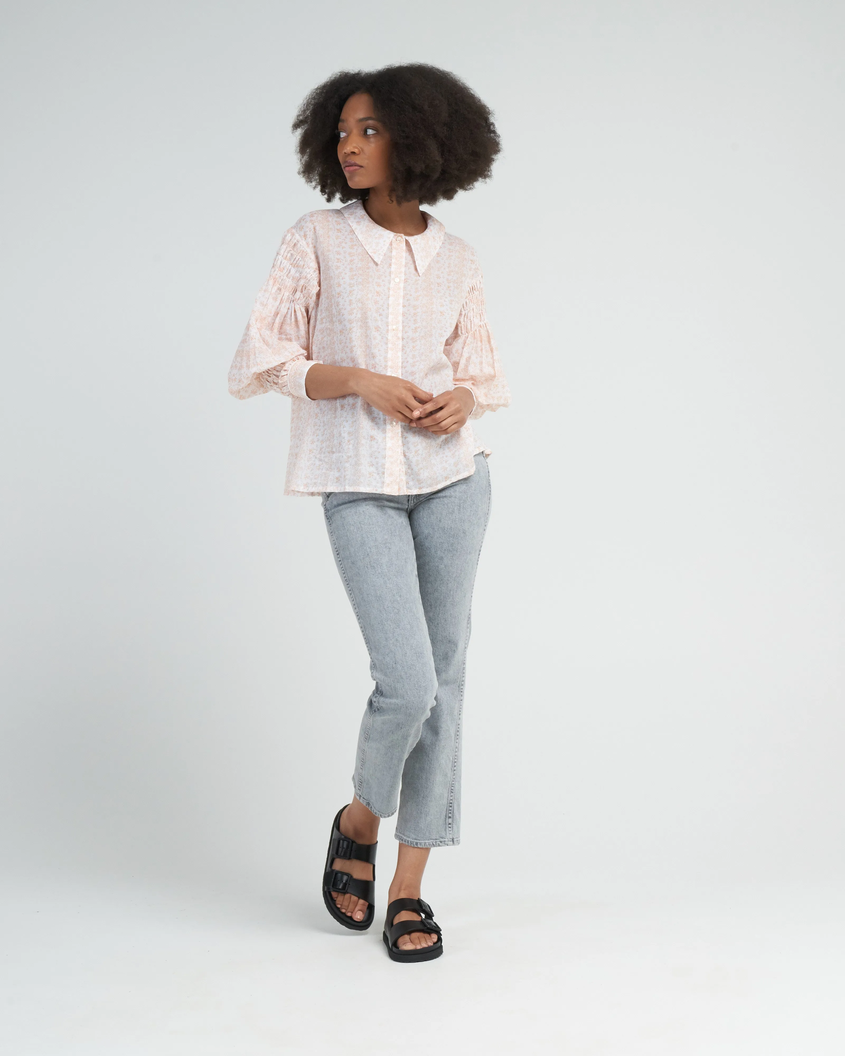 zlata blouse - brandy